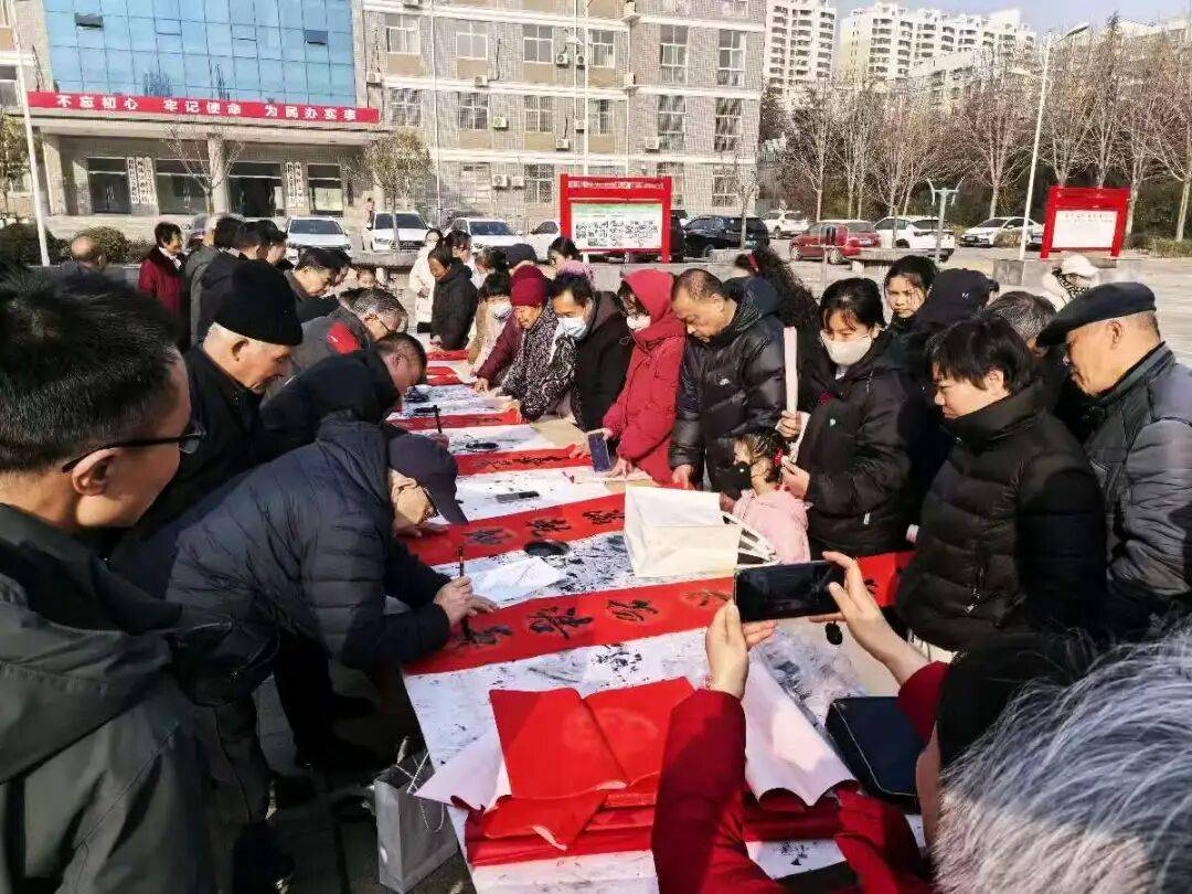 楊淩示範區書法家協會“萬福迎春”志願服務活動啟動