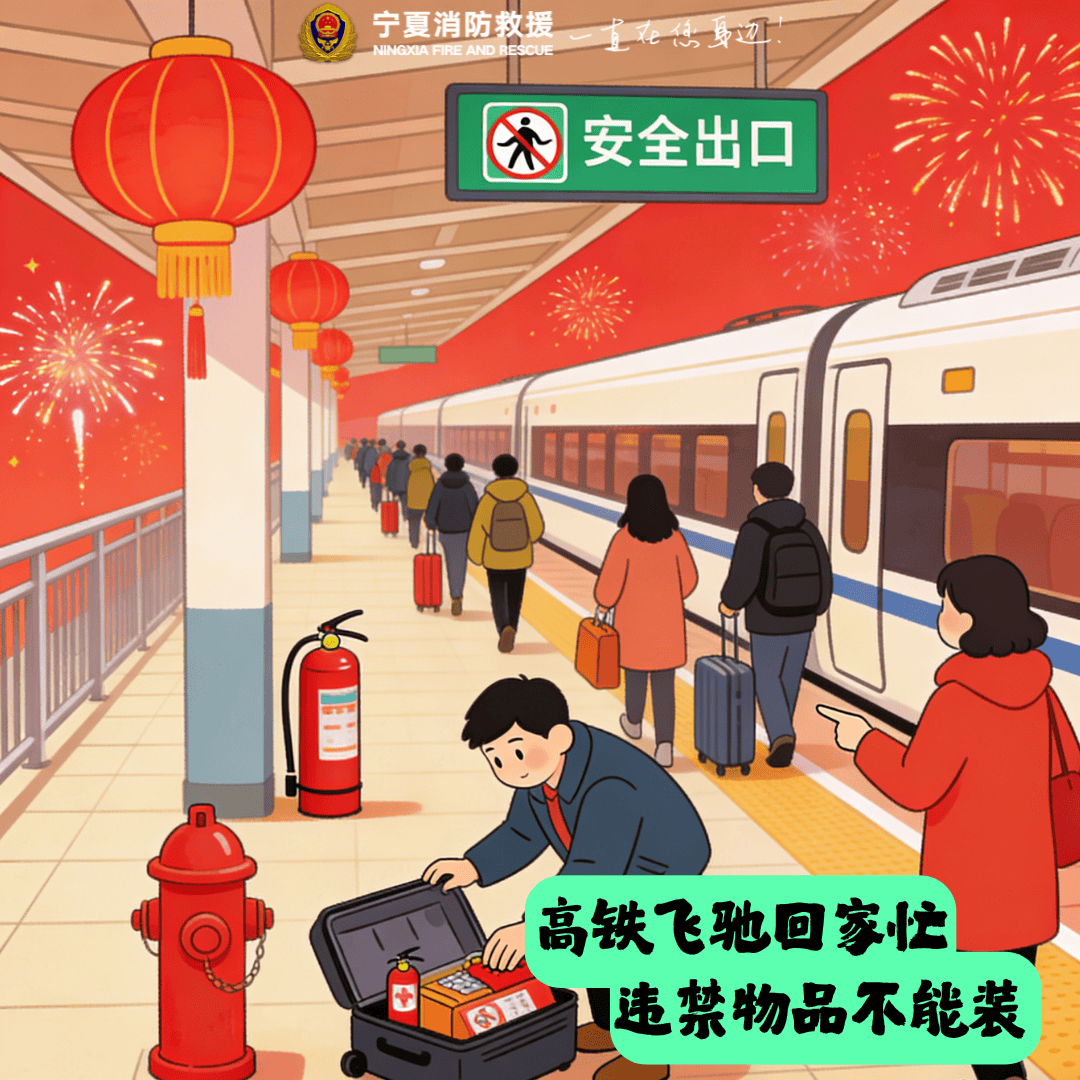 為春運護航，這些消防知識點請你收藏！！！