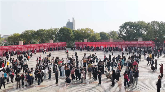 安徽南陵：新春招聘會助力家門口就業“一步到位”