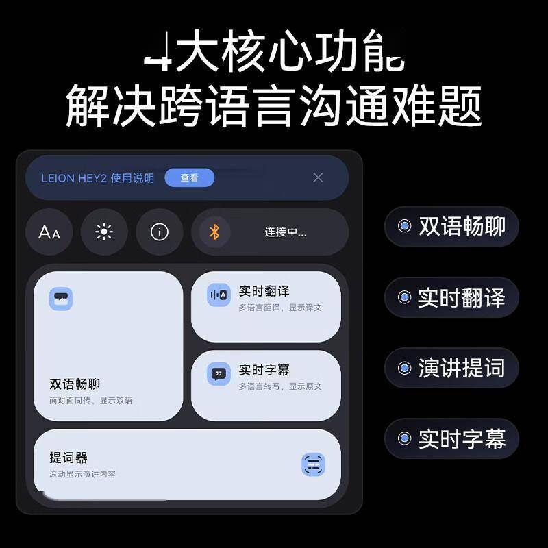原創智慧翻譯眼鏡：打破語言壁壘的隨身助手