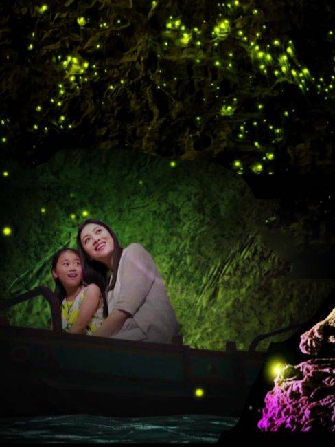 春假，螢火蟲水洞.地下大峽谷旅遊區“野味”十足！