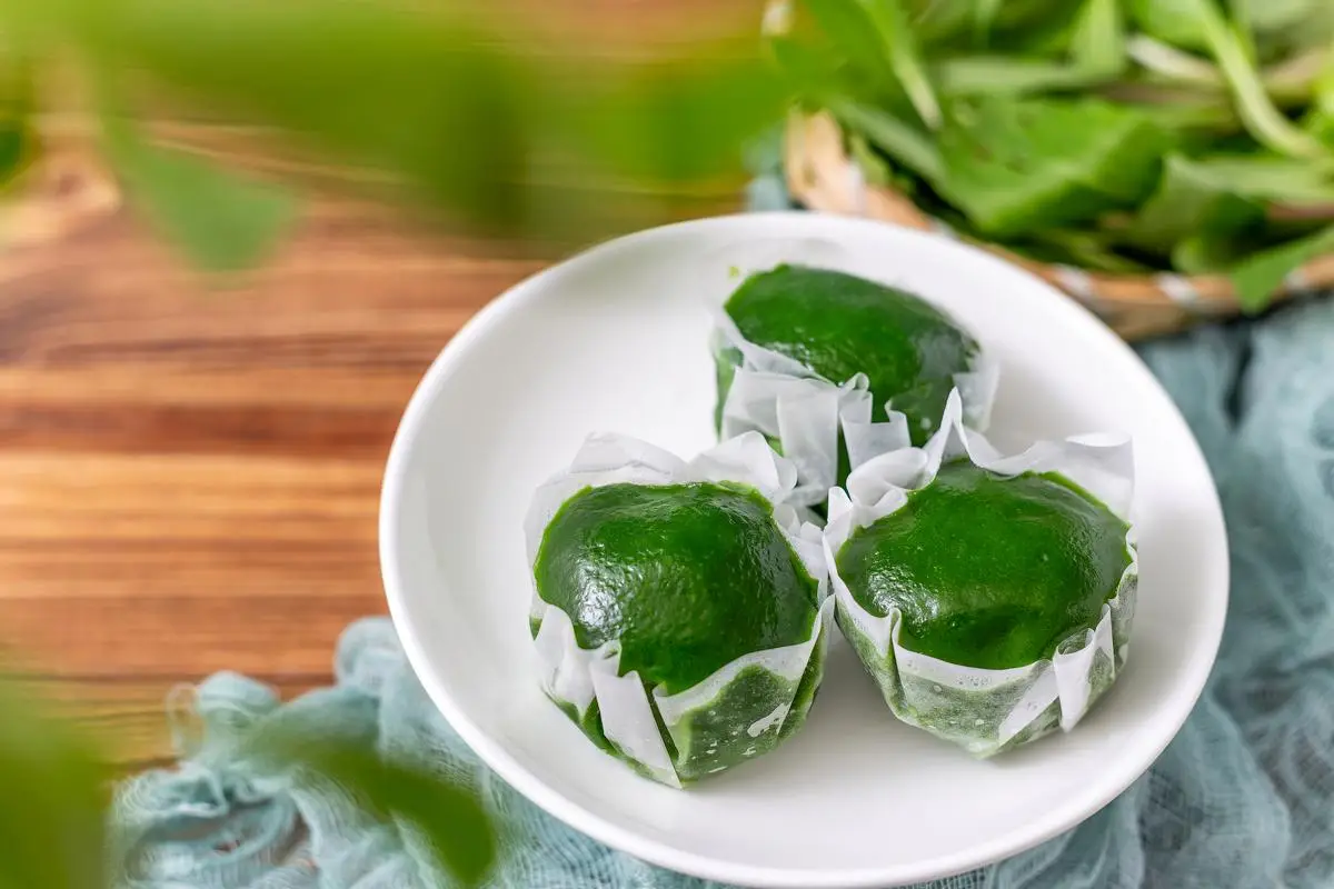 原創春天限定美食！香煎艾草青團，外酥裡糯滿口春意